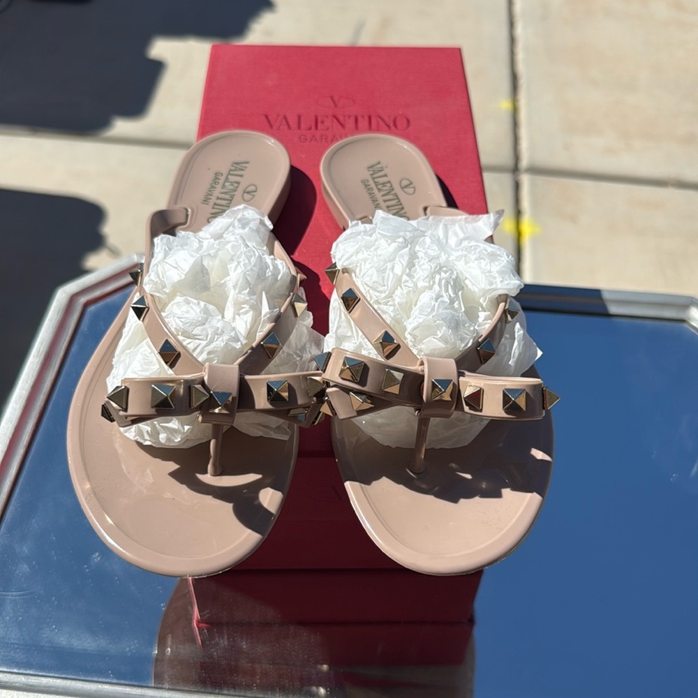 Valentino Tan sandals